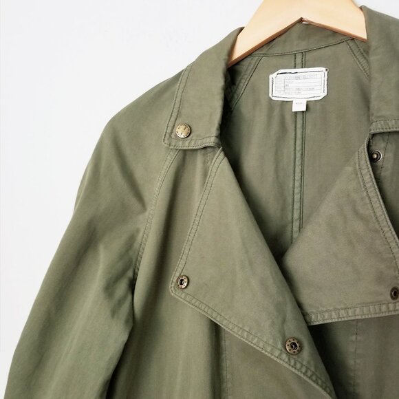 Current Elliott The Infantry Jacket Army Olive Green Utility Double Breasted XS - Picture 13 of 16